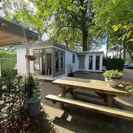 Sfeervol Boschalet 5 Persoons Met Sauna Voorthuizen Exterior photo