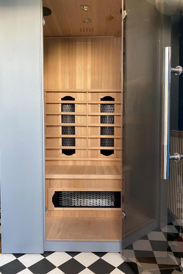 Sfeervol Boschalet 5 Persoons Met Sauna Voorthuizen Exterior photo